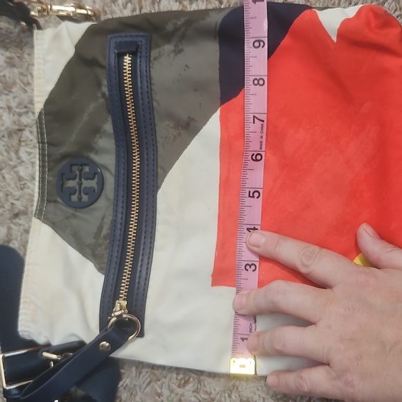 Tory Burch Tilda Swingpack Crossbody Bag Abstract Print - Picture 13 of 13